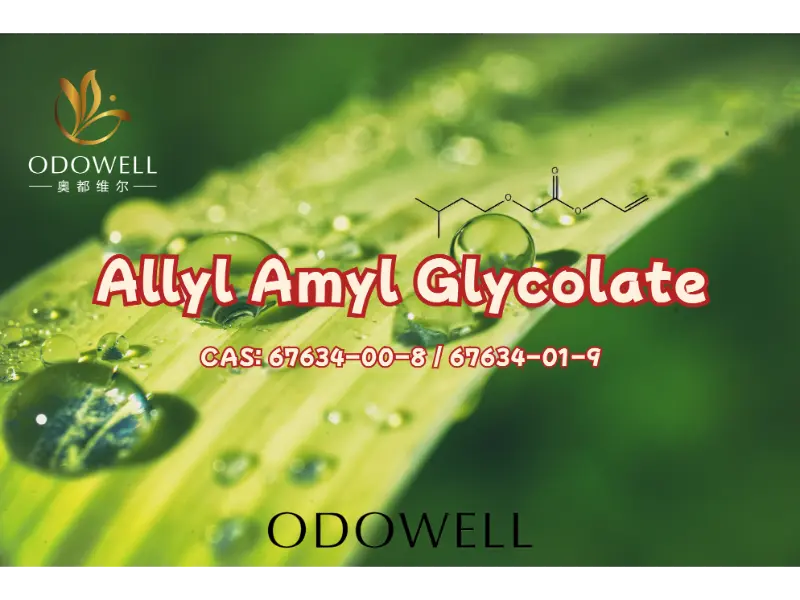 Allyl Amyl Glycolate - Ester Fruity Ester ທີ່ມີຜົນກະທົບສູງຂອງ ODOWELL ສໍາລັບການສ້າງກິ່ນຫອມທີ່ທັນສະໄຫມ