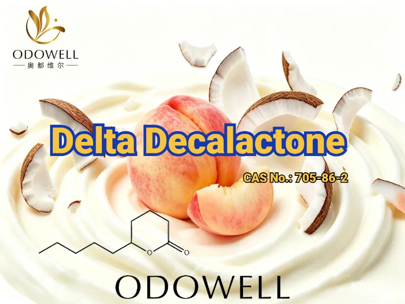 ODOWELL ນຳສະເໜີ Delta Decalactone: Creamy Coconut-Peach Lactone for Gourmand and Tropical Fragrance Design