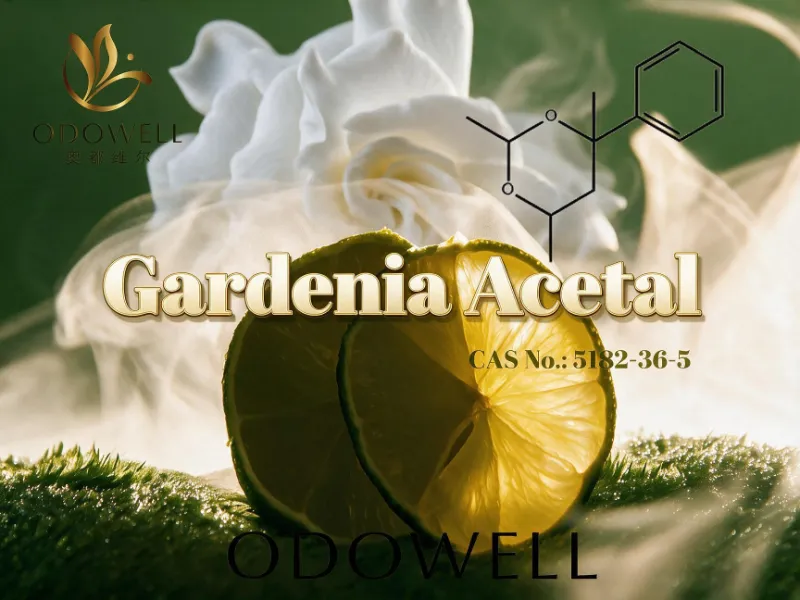 ODOWELL ແນະນໍາ Gardenia Acetal ສໍາລັບການນໍາໃຊ້ກິ່ນຫອມສົດຂອງຫມາກນາວ-Gardenia